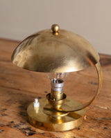 Art Deco Brass Bauhaus Table Lamp, 1930's