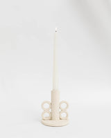 Textured Loopy Taper Holder - Lone Fox