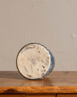 Textured Obsidian Studio Pottery Planter w/ Drain Hole - Lone Fox