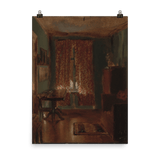 "The Artist's Sitting Room in Ritterstrasse" Art Print - Lone Fox