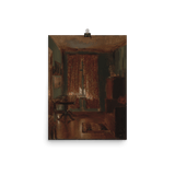 "The Artist's Sitting Room in Ritterstrasse" Art Print - Lone Fox