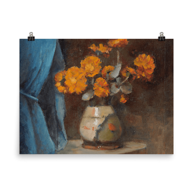 "The Broken Vase" Art Print - Lone Fox