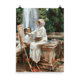 "The Fountain" Art Print - Lone Fox