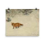 "The Fox" Art Print - Lone Fox