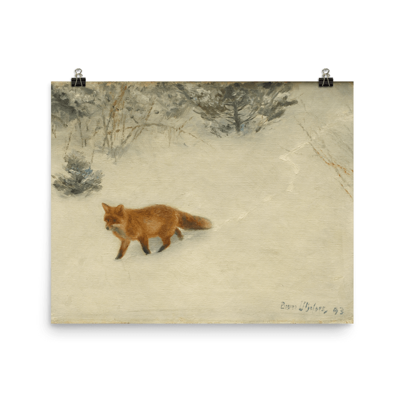 "The Fox" Art Print - Lone Fox