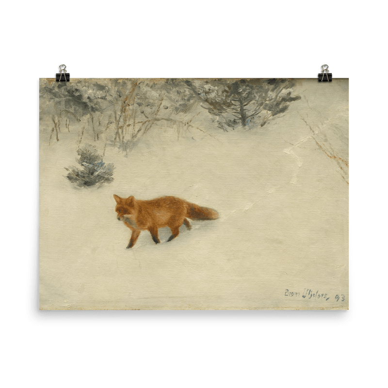 "The Fox" Art Print - Lone Fox