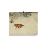 "The Fox" Art Print - Lone Fox
