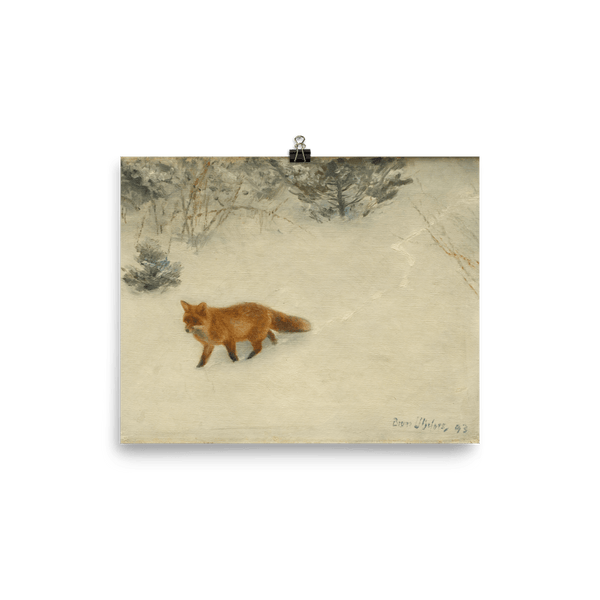 "The Fox" Art Print - Lone Fox