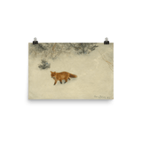 "The Fox" Art Print - Lone Fox