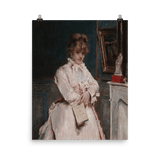 "The pink dress" Art Print - Lone Fox