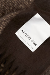 The Reykjavik Throw - Dark Earth Brown - Lone Fox