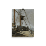 "The Ship Deck" Art Print - Lone Fox