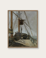 "The Ship Deck" Art Print - Lone Fox