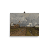 "The Train is arriving" Art Print - Lone Fox