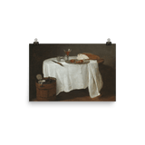 "The White Tablecloth" Art Print - Lone Fox