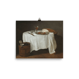 "The White Tablecloth" Art Print - Lone Fox