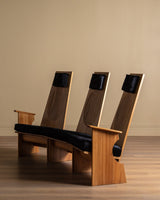 Three - seater by Jean - Jacques Erny, France, 1970's - Lone Fox