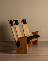 Three - seater by Jean - Jacques Erny, France, 1970's - Lone Fox