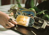 Tinned Fish Candle - Olive Oil and Sea Salt - Lone Fox