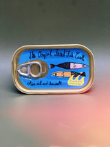 Tinned Fish Candle - Olive Oil and Sea Salt - Lone Fox