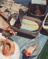 Tinned Fish Candle - Olive Oil and Sea Salt - Lone Fox