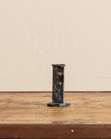Torch Cut Brutalist Steel Match / Candle Holder - Lone Fox
