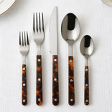 Tortoise Bistro Flatware (Set of 20) - Lone Fox