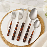 Tortoise Bistro Flatware (Set of 20) - Lone Fox