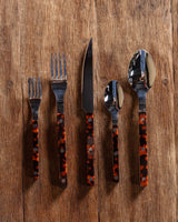 Tortoise Bistrot Flatware (Set of 20) - Lone Fox