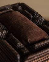 Tramp Art Jewelry Box w/ 2 Drawers, Late 19th Century - Lone Fox