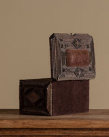 Tramp Art Jewelry Box w/ 2 Drawers, Late 19th Century - Lone Fox