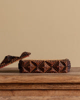 Tramp Art Pyramid Carved Box, Late 19th Century - Lone Fox