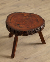 Tree Stump Cross Section Stool - Lone Fox