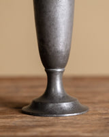 Trumpet Pewter Vase, American, 1920's - Lone Fox