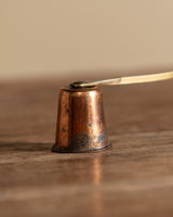 Twisted Brass & Copper Candle Snuffer, 1960's - Lone Fox