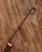 Twisted Brass & Copper Candle Snuffer, 1960's - Lone Fox