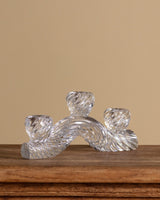 Twisted Glass Candelabra by Barovier & Toso, Italy, 1950's - Lone Fox