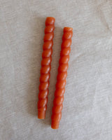 Twisted Rope Taper Candles - Lone Fox