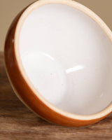 Two - Tone Stoneware Salad Bowl, France, 1960's - Lone Fox