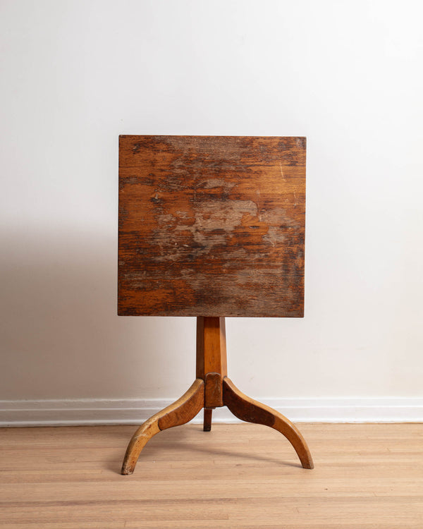 18th Century Wood Tilt-Top Table