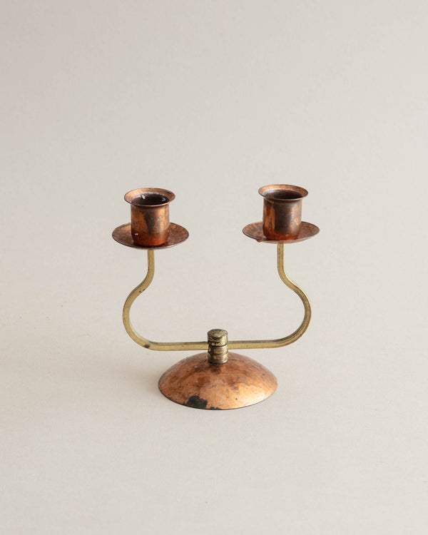 Copper and Brass Double Taper Holder