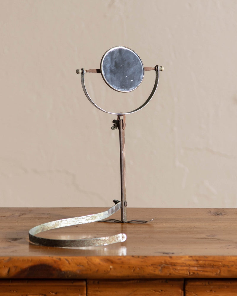 Unusual Small Vanity Swivel Mirror - Lone Fox