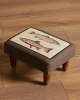 Upholstered Fish Motif Footstool, 1960's - Lone Fox