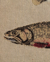 Upholstered Fish Motif Footstool, 1960's - Lone Fox