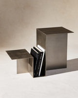 Valley Side Table - Stainless Steel - Lone Fox