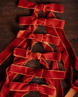 Velvet Clip-On Bows (Set of 6) - Lone Fox