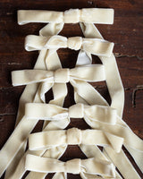 Velvet Clip-On Bows (Set of 6) - Lone Fox