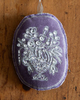 Velvet Floral Cameo Ornaments - Lone Fox