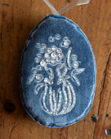 Velvet Floral Cameo Ornaments - Lone Fox