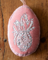 Velvet Floral Cameo Ornaments - Lone Fox